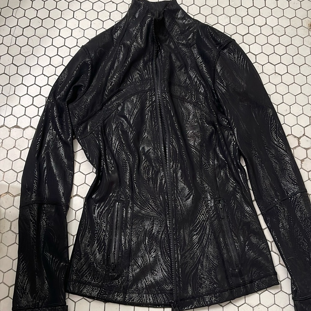 Metallic Black Lululemon Define Jacket